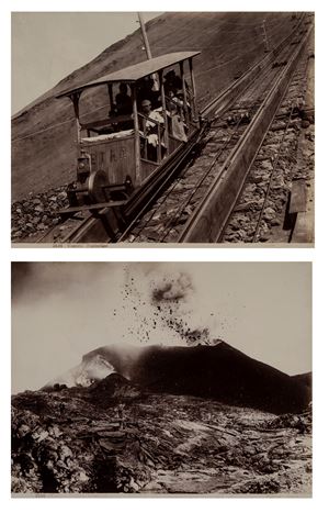 Vesuvio. Cratere Erniario ; Funicolare