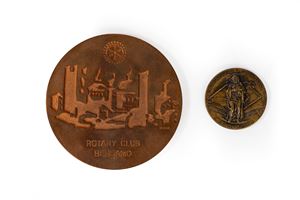 Coppia di medaglie italiane