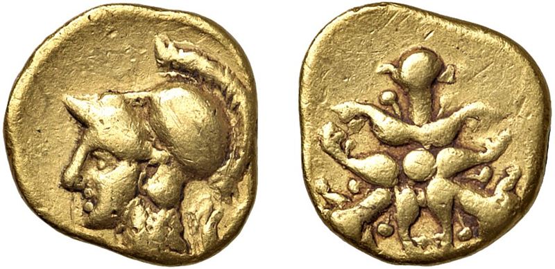 CIRENAICA – OFELLA, GOVERNATORE (circa 322-313 a.C.) - Emidracma, Cirene, coniato sotto il magist...