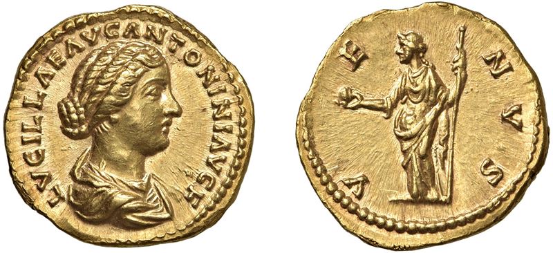 LUCILLA (164-180) – Aureo, s.d., Roma.