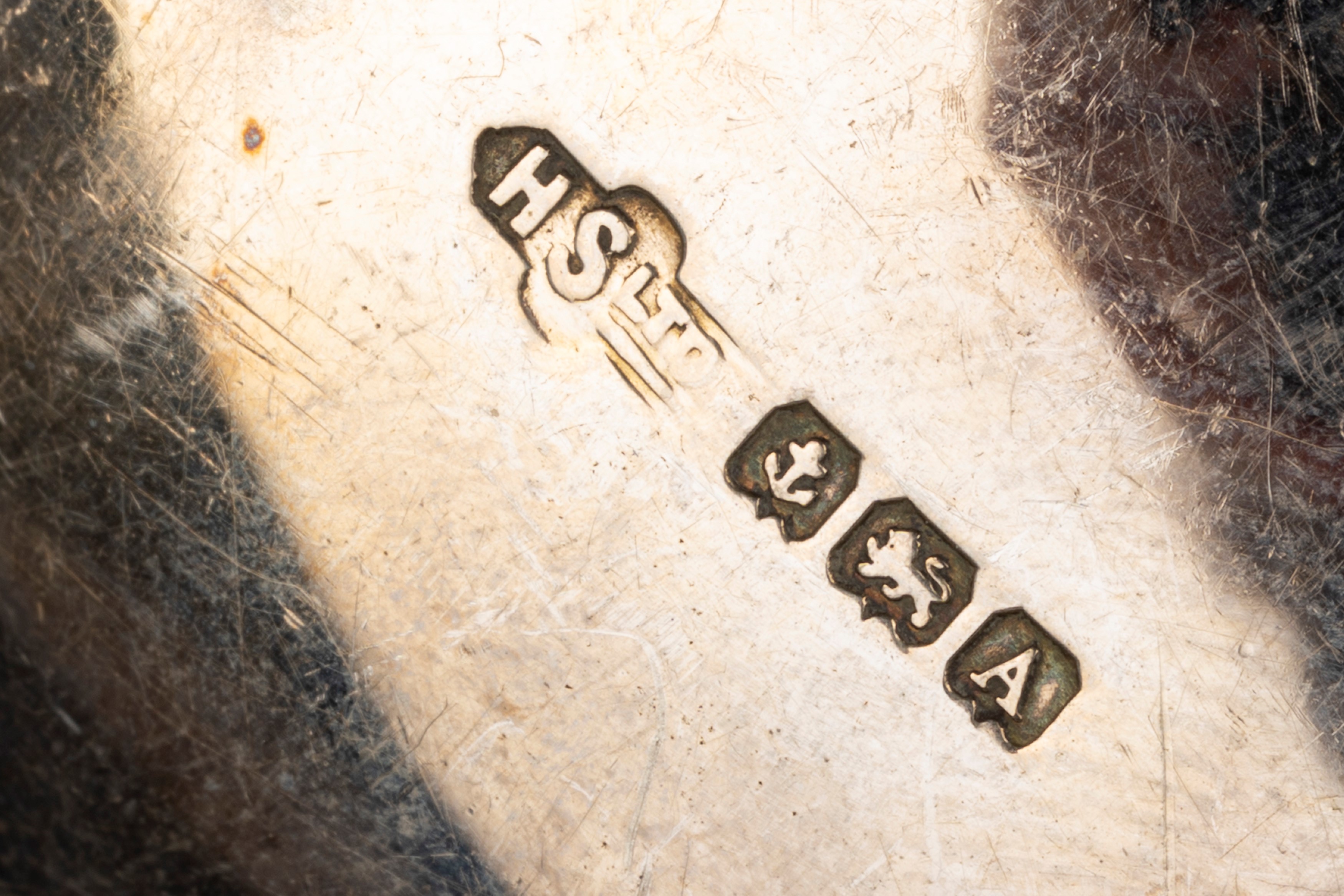 Coppia di cucchiaini in argento