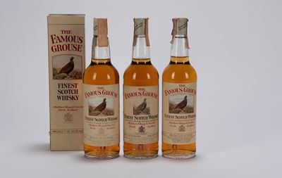 The Famous Grouse, Selezione di Scotch Whisky in tre bottiglie