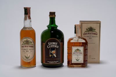Whisky “George”, selezione in bottiglie da 0,75 l e 1,5 l (40% e 38% Vol.)