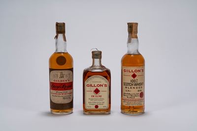 Selezione di Whisky: Gilbey's Spey Royal e Gillon's 12 Year Old De Luxe