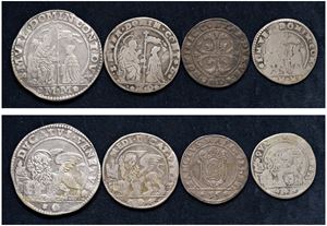 DOMENICO CONTARINI, Doge CIV (1659 - 1675) &ndash; Lot of 4 coins, Venice.