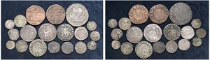 VARI DOGI &ndash; Interessante lotto di 19 monete, di monetazione mista veneziana.