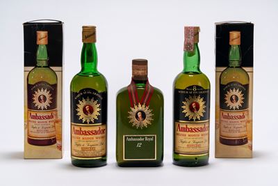 Selezione Ambassador, 3 bottiglie di whisky