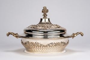 Biscottiera con coperchio