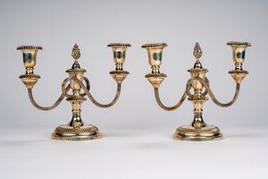 Coppia di candelabri