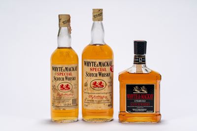 Selezione White & Mackay, Mix di Whisky (3 bottiglie)