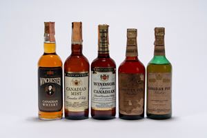 Selezione Canadian Whisky (5 bt)