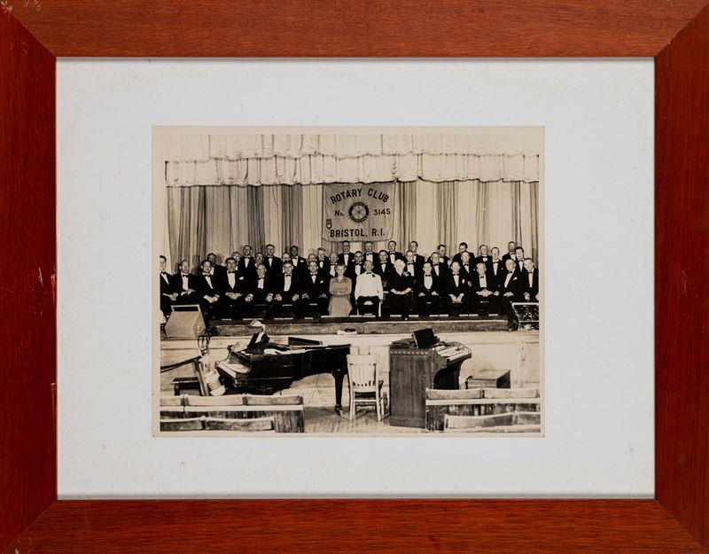 Cerimonia al Rotary Club di Bristol