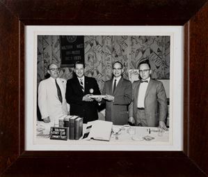 Immagine in b/n del Rotary Club di Waltham in Massachusetts