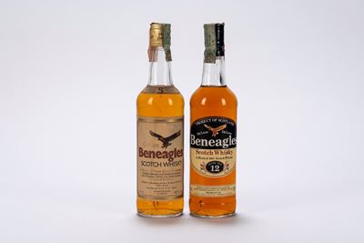 Beneagles, Scotch Whisky Golden 5 Year Old e De Luxe 12 Year Old, 0,70l (2 bottiglie)