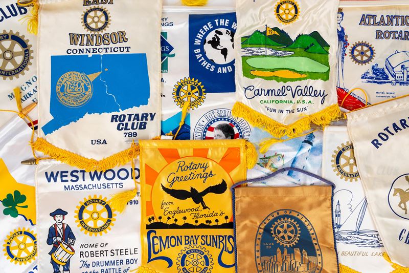 Serie di gagliardetti USA