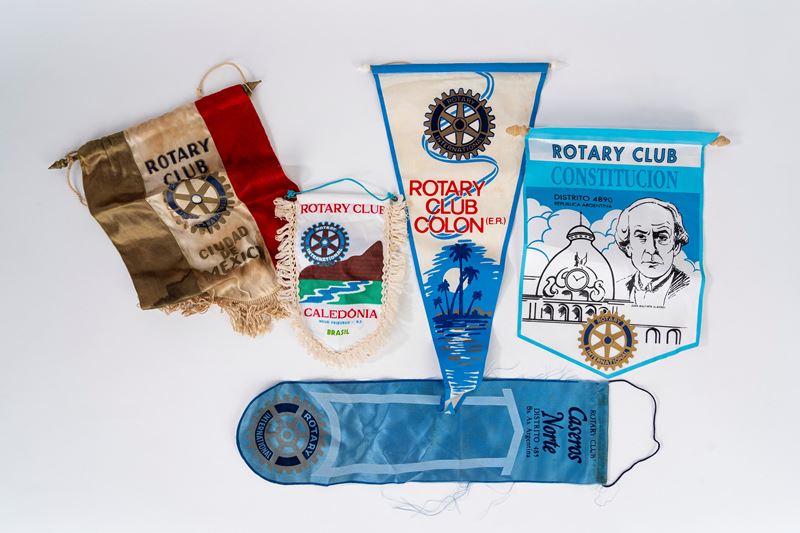 Serie di gagliardetti di Brasile, Messico e Argentina