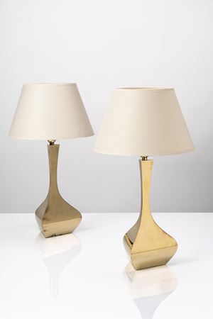 Coppia di lampade da tavolo 