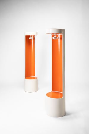 Coppia di appendiabiti