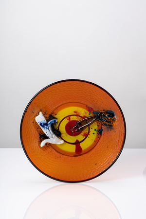 Piatto decorativo 'Omaggio a Chagall'