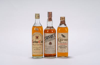 Selezione di Whisky: Carlton Club, Carnaby St. e Cairns