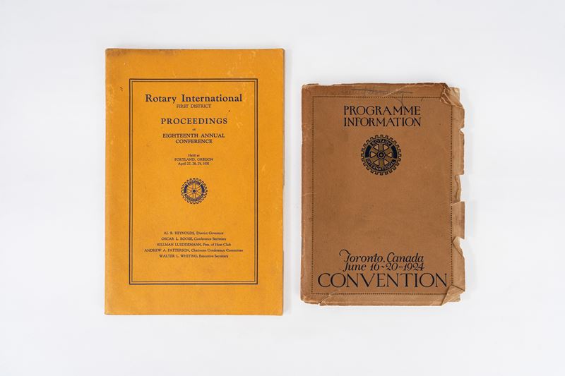 Programme Information Toronto Canada June 16-20 1924