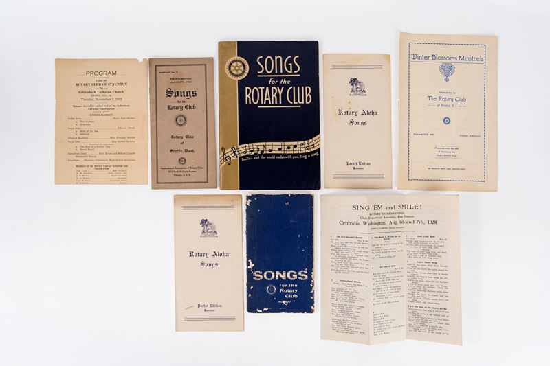 Songs for the Rotary Club