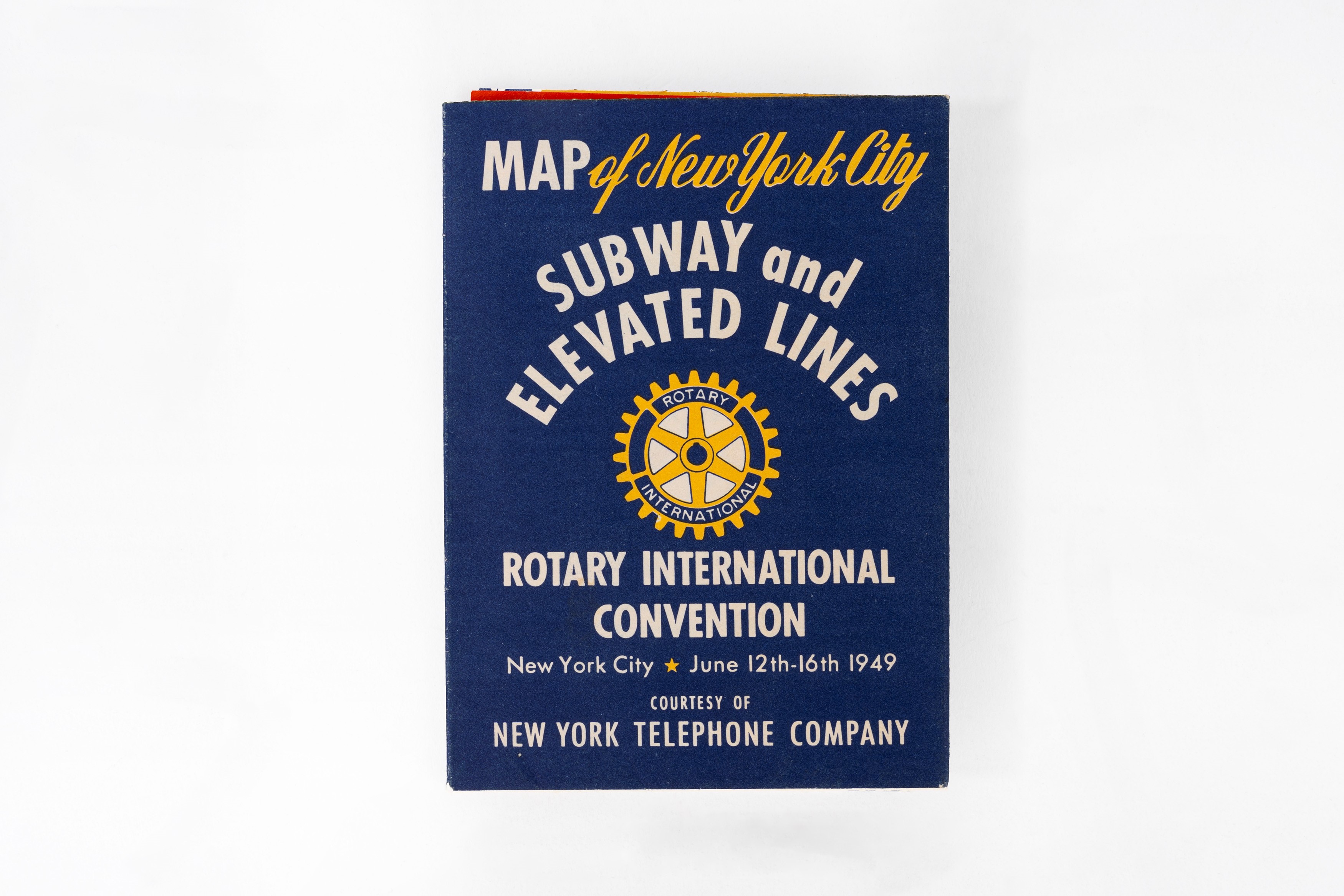 Map of New York City - Subway and Elevated Lines