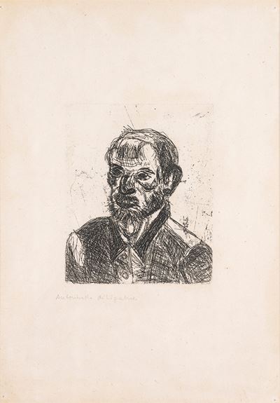 Autoritratto, acquaforte (es. non numerato)