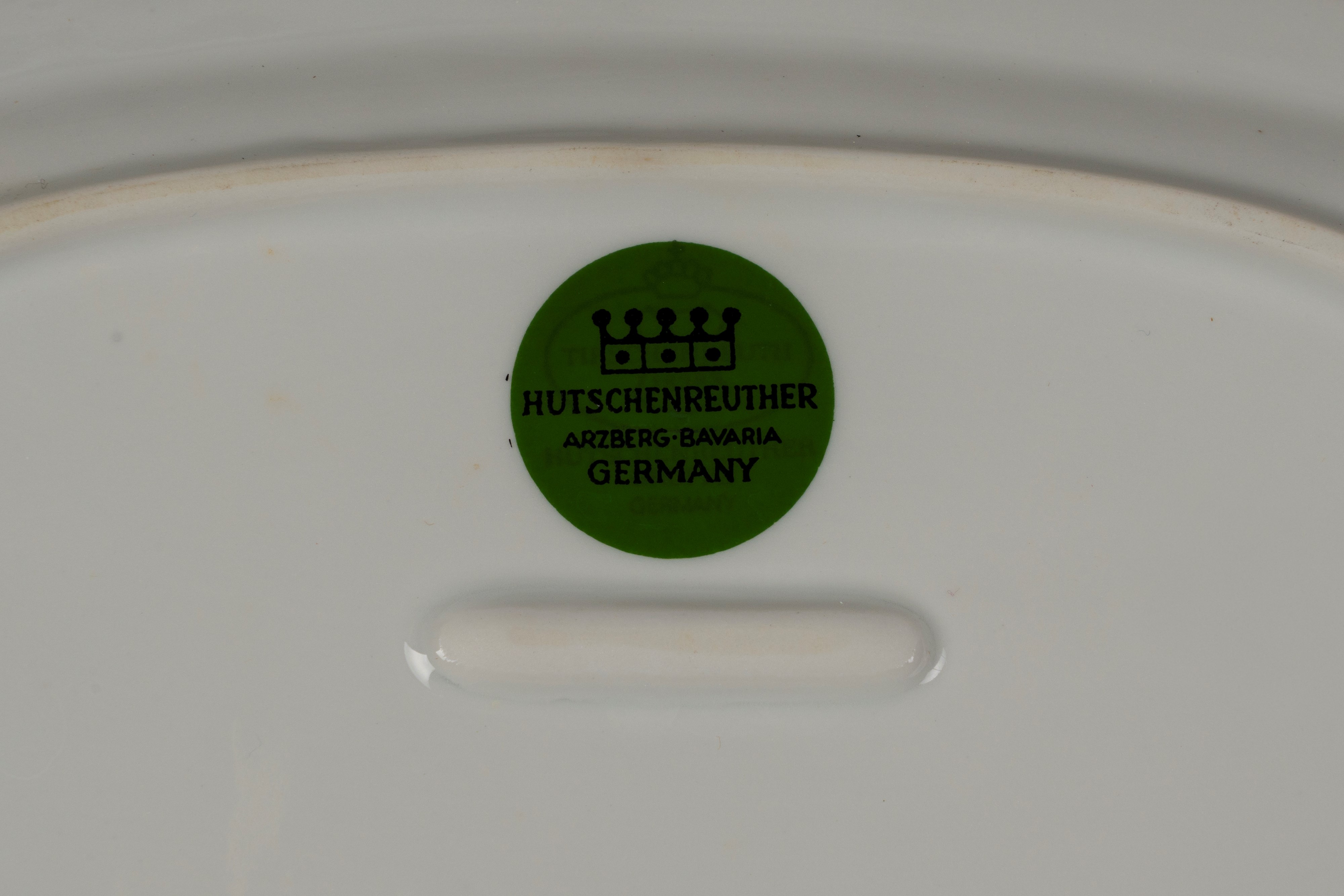 Servizio in Porcellana da Dodici con Decoro Dorato, Hutshenreuter, Germany