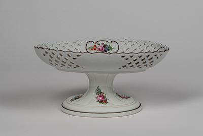 Manifattura di Meissen, Alzata in Porcellana, Prima Metà Secolo XX