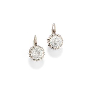 Diamond earrings