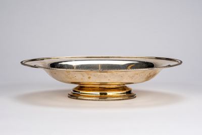 Alzatina in argento, Milano, seconda metà secolo XX