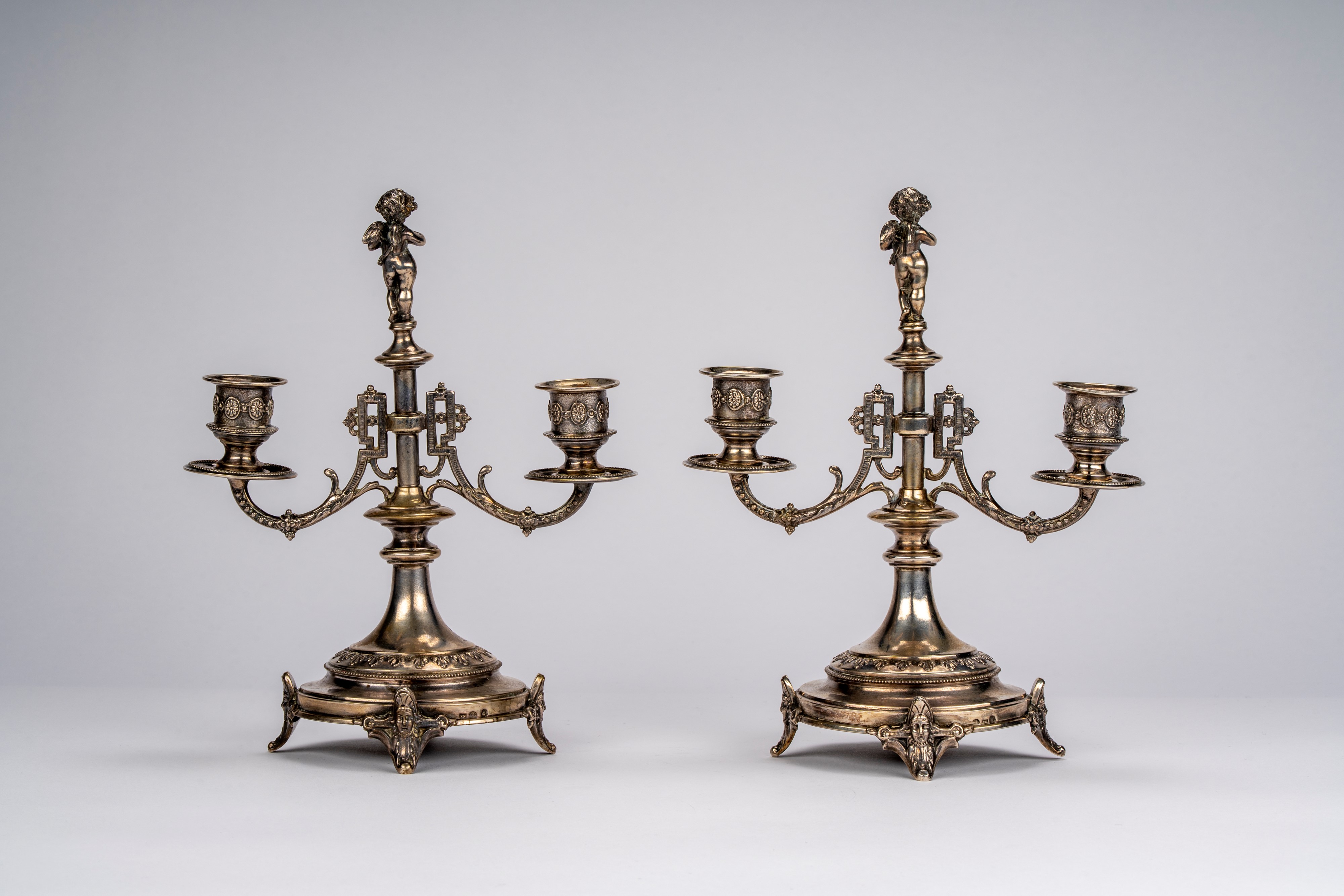 Coppia di candelabri