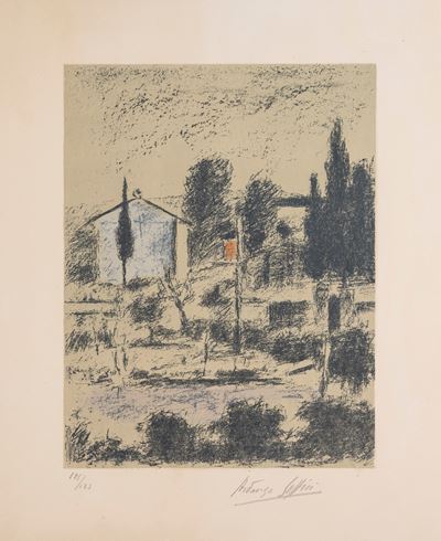 Casa del Fedi, litografia a colori (es. 125/125)