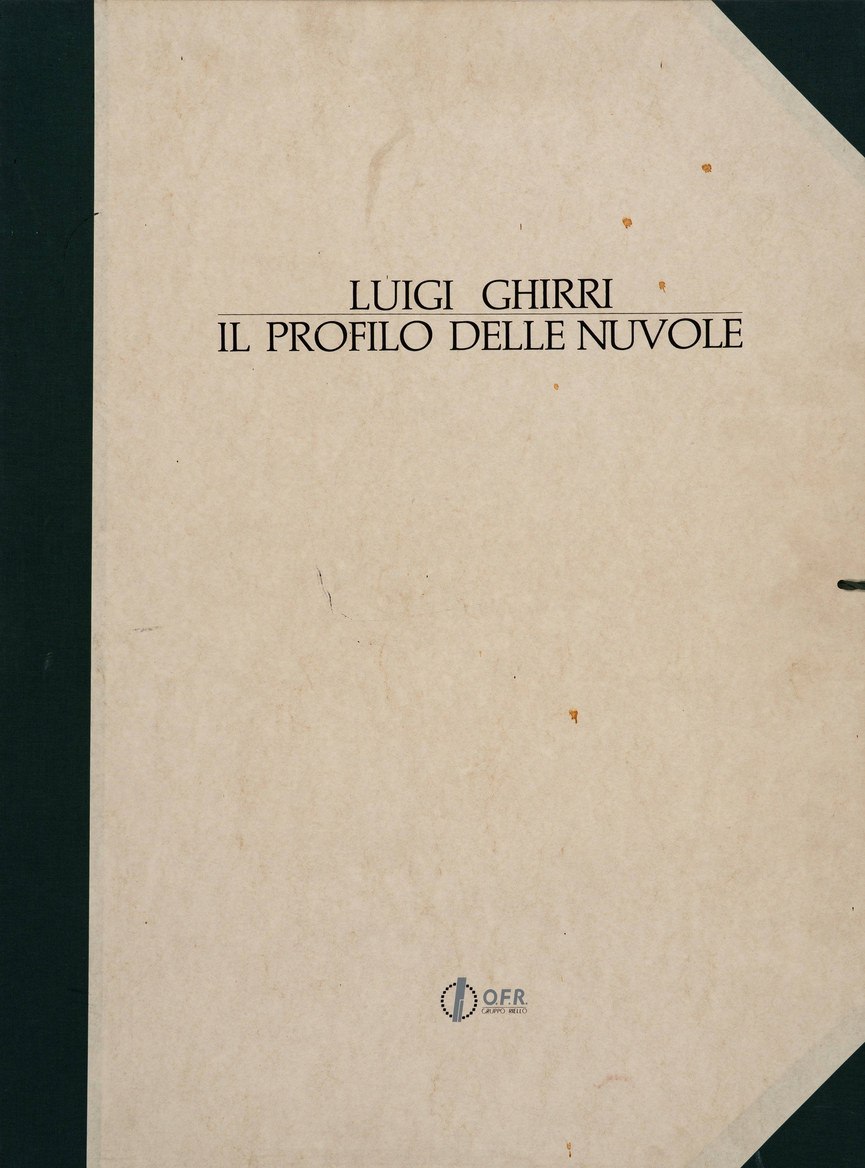 Il profilo delle nuvole