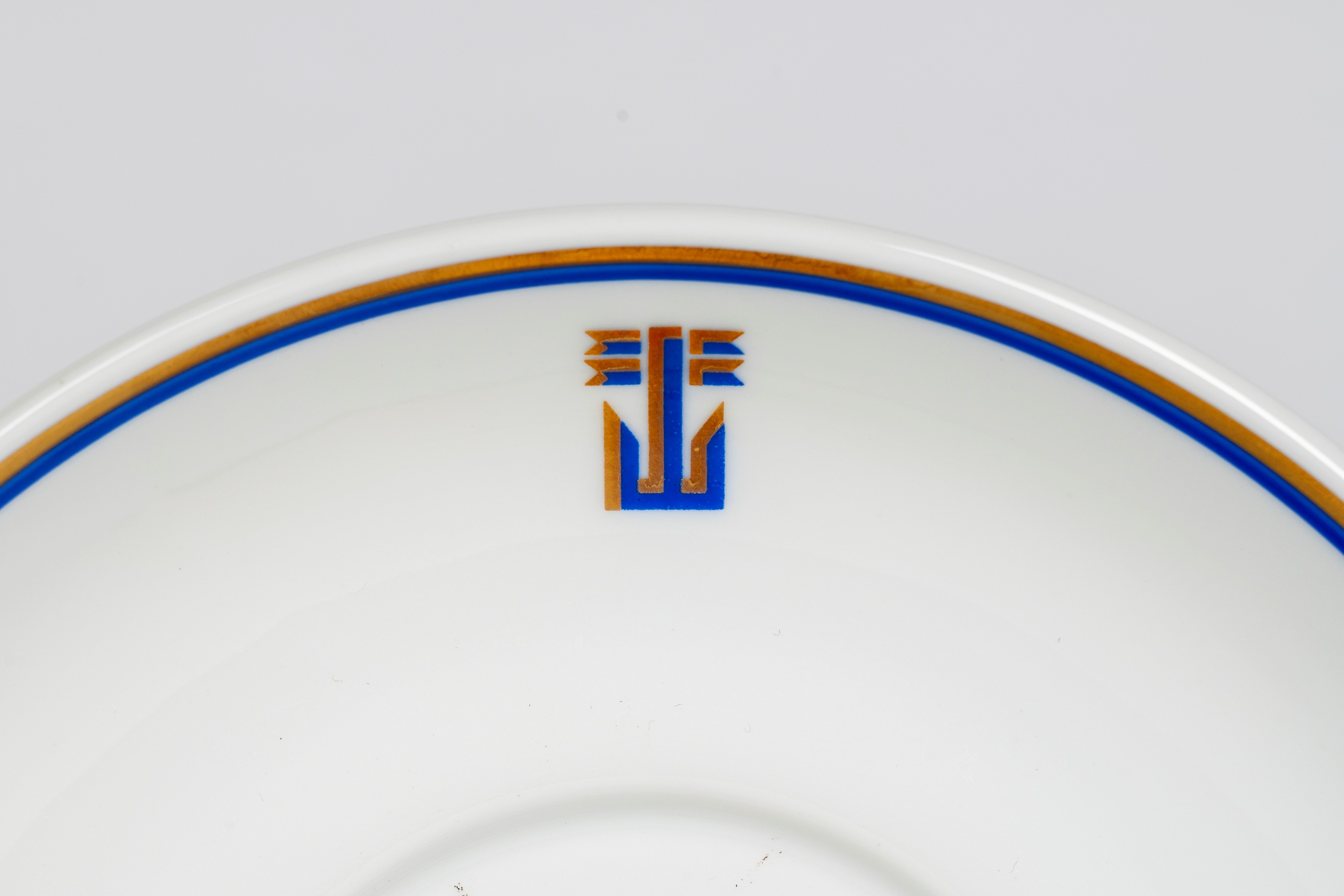 Ginori - Servizio di Sei Coppette da Consommé con Relativi Piattini