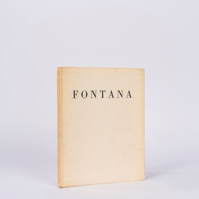 Catalogo della mostra “alla Galleria Iolas” con quattro teatrini, 1967