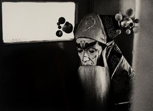 Ottavio Fanfani in "L'Anima Buon di Sezuan, Bertold Brecht", direction by Giorgio Strehler