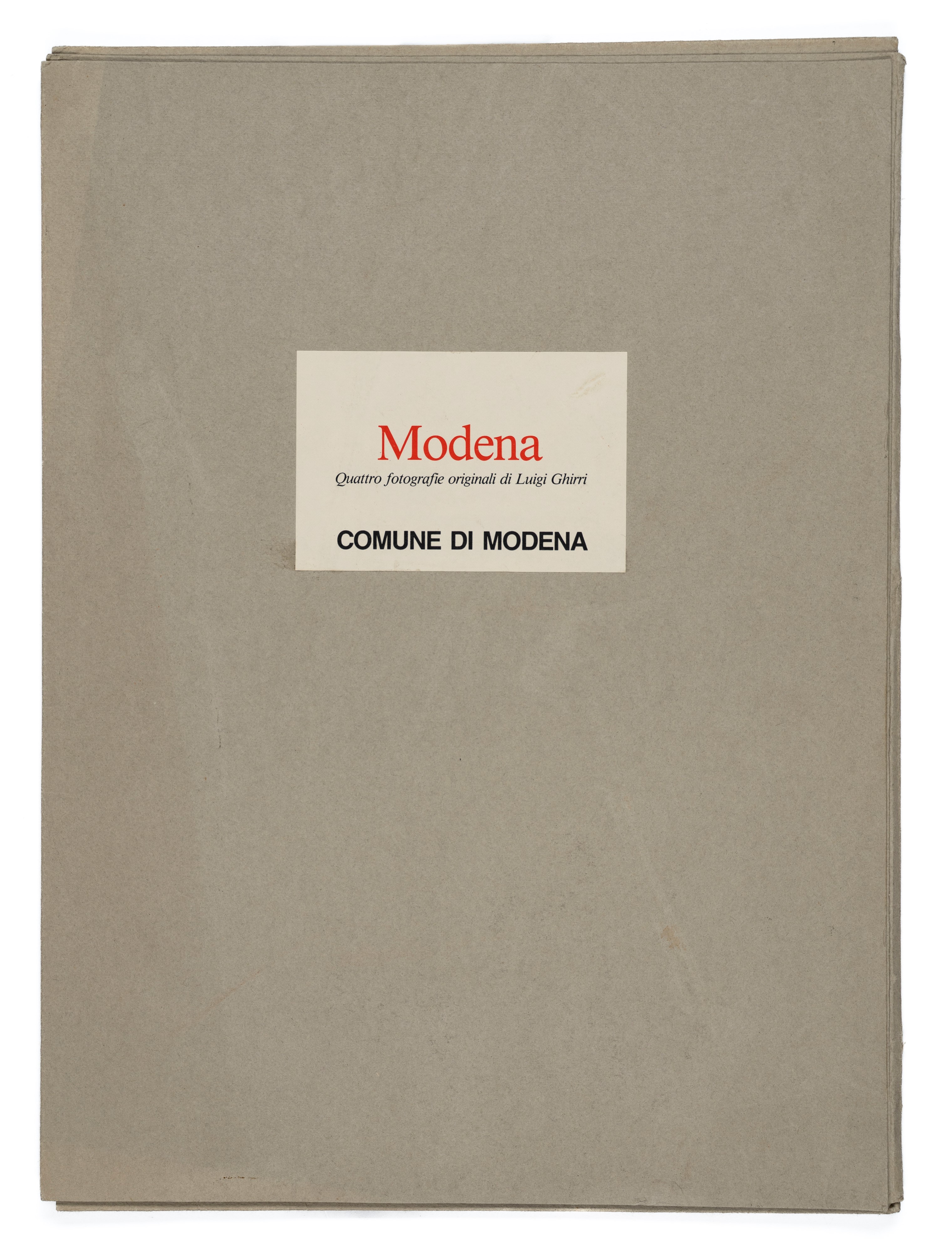 Portfolio Comune di Modena