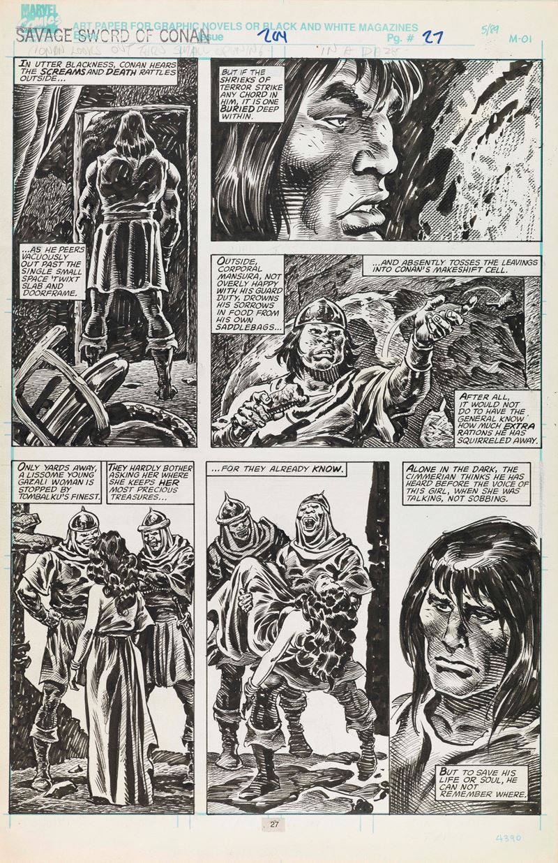 Savage Sword of Conan - The City of Magicians
