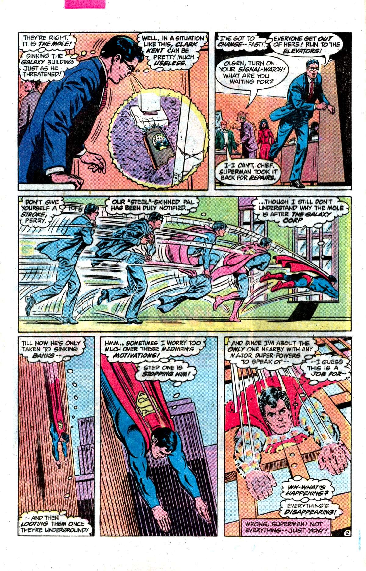 Curt Swan - Action Comics - Superman: Two for the Death of One!, matita e china su cartoncino DC