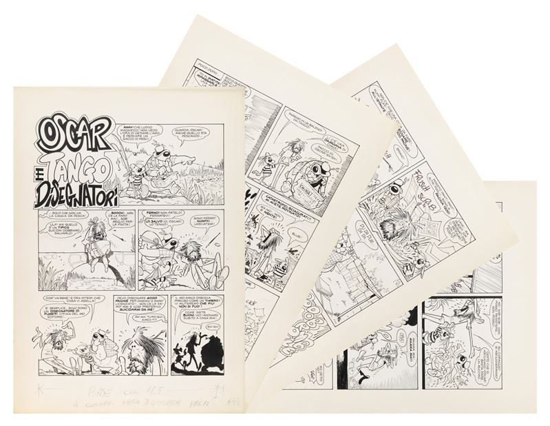 Oscar e Tango - Disegnatori