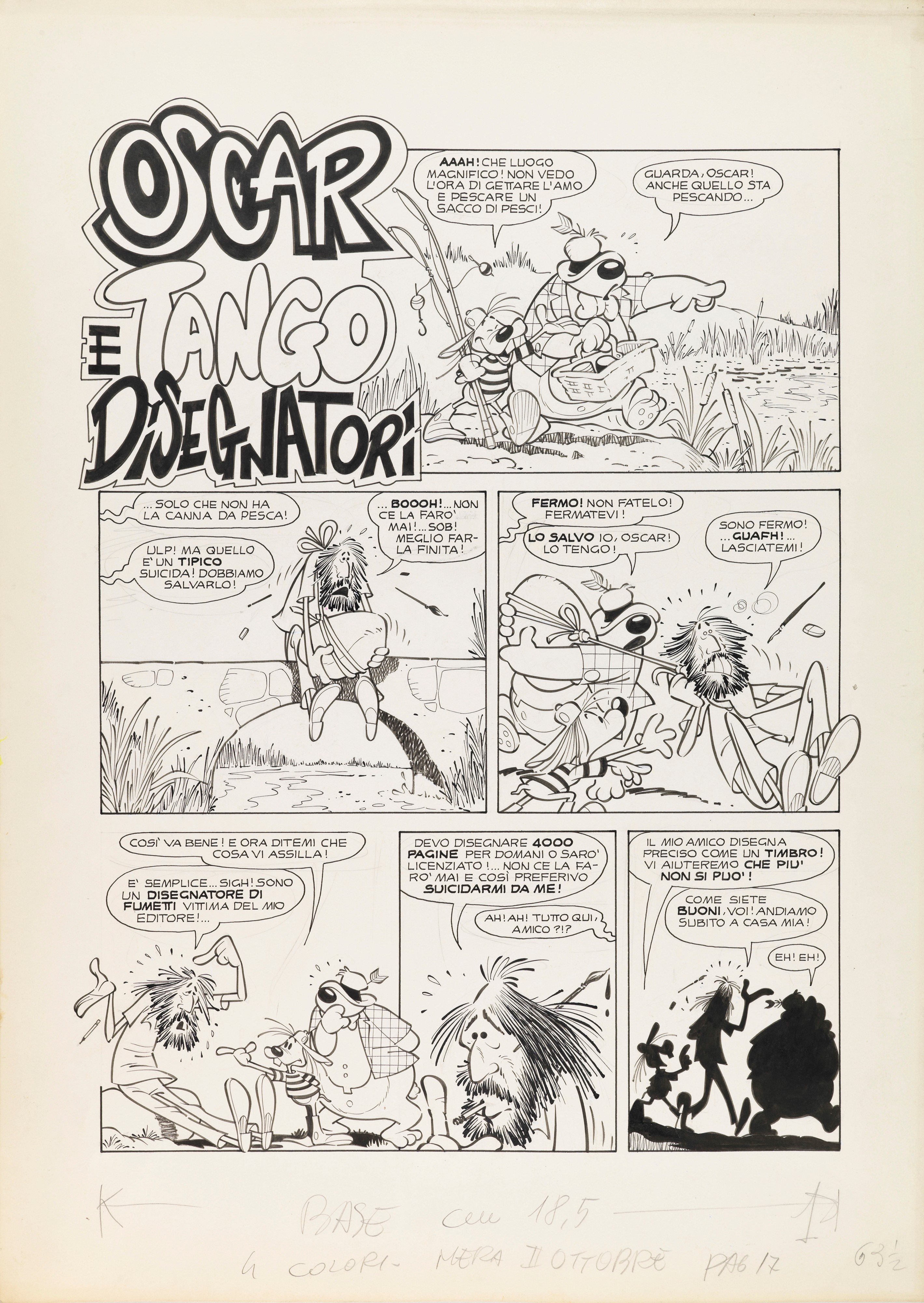 Oscar e Tango - Disegnatori