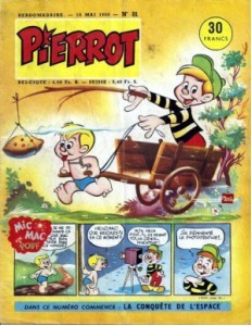 Claude Marin - Pierrot, tempera su cartone