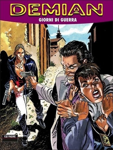 Alessandro Poli - Demian - Giorni di guerra, matita e china su cartoncino