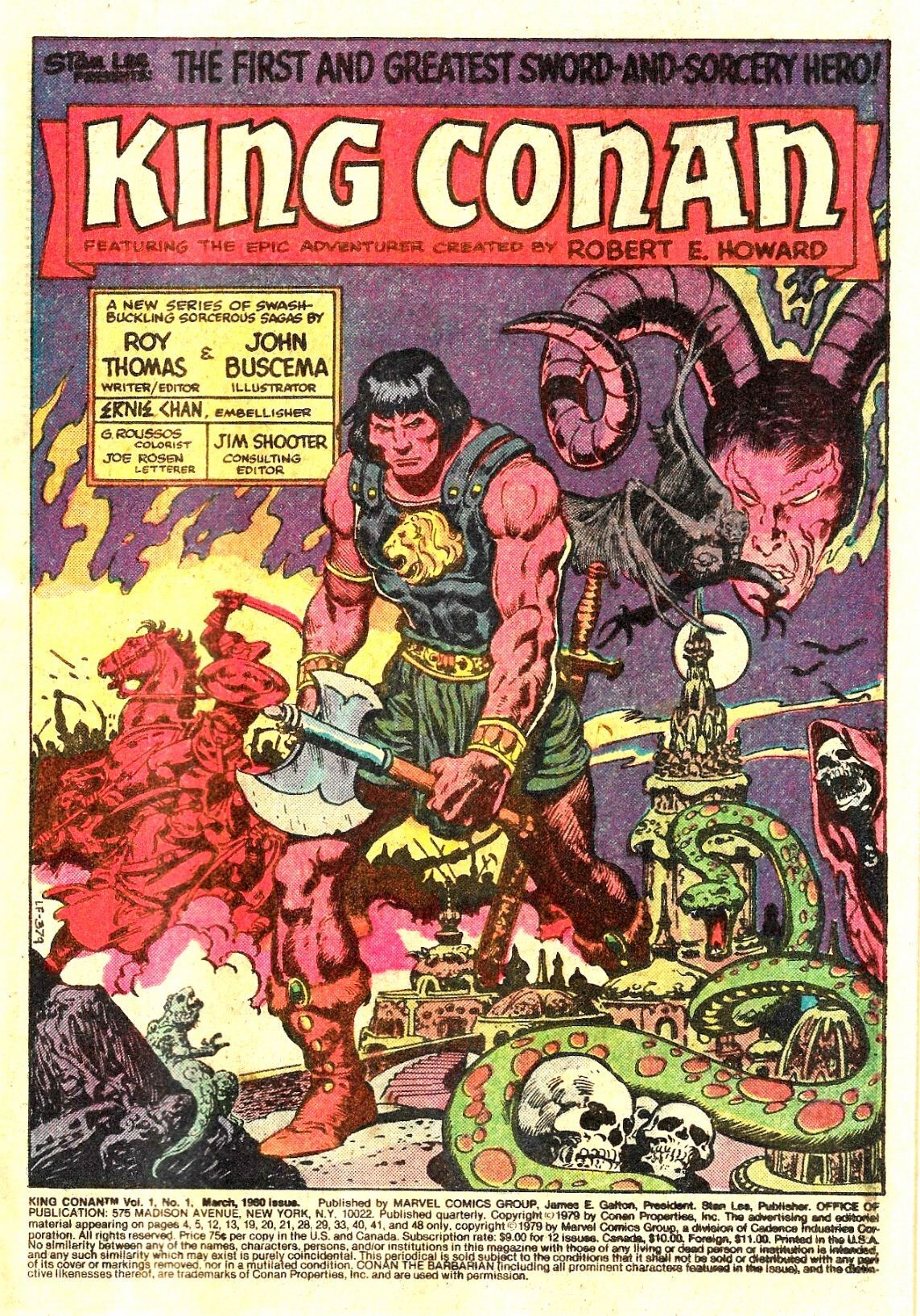 King Conan n. 1