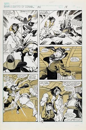 Savage Sword of Conan - Skull on the Seas