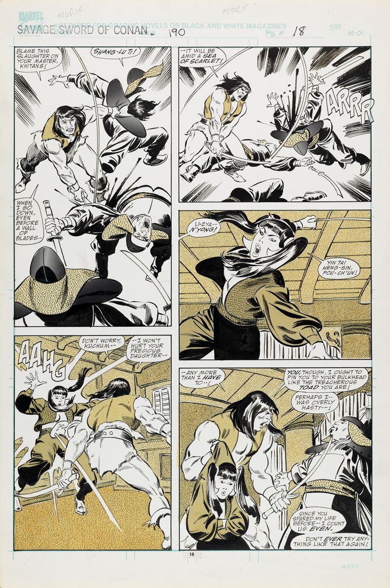 Savage Sword of Conan - Skull on the Seas