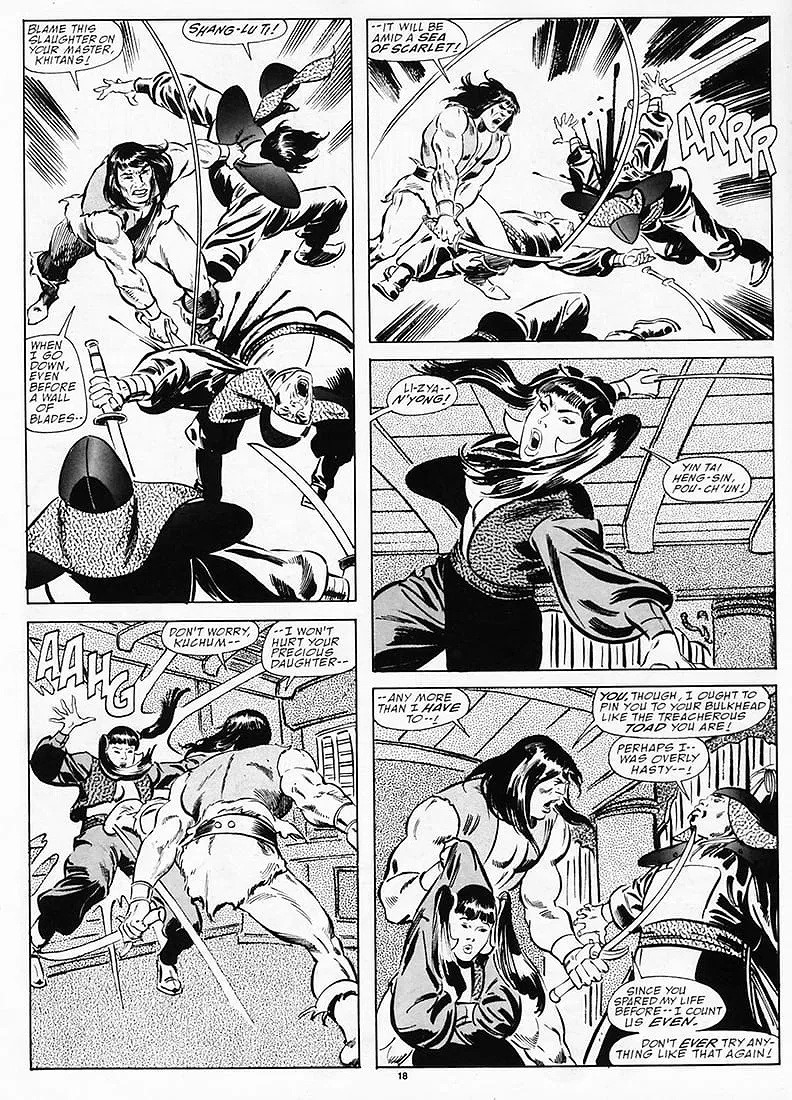 Savage Sword of Conan - Skull on the Seas