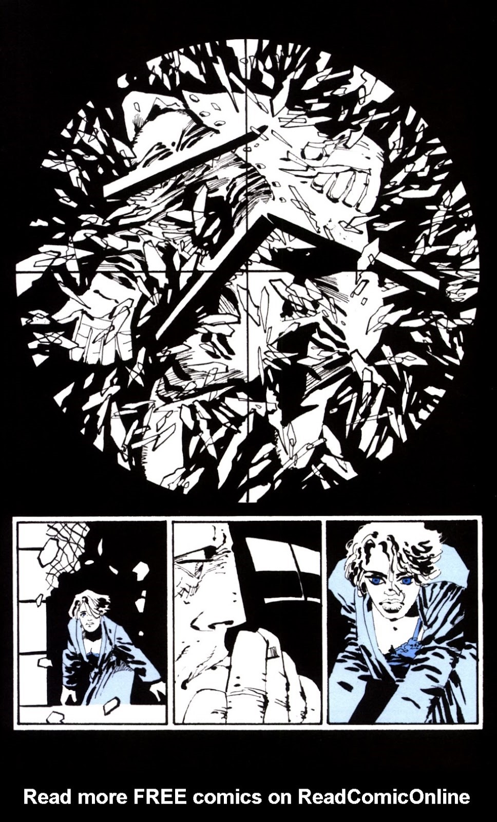 Frank Miller - Sin City - Hell and Back, matita e china su cartoncino